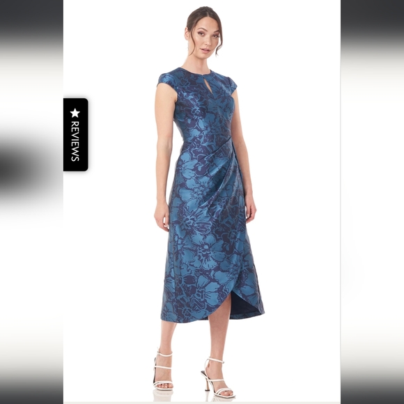 Kay Unger Dresses & Skirts - NWT Kay Unger Massima Midi Floral Dress - Sz 18